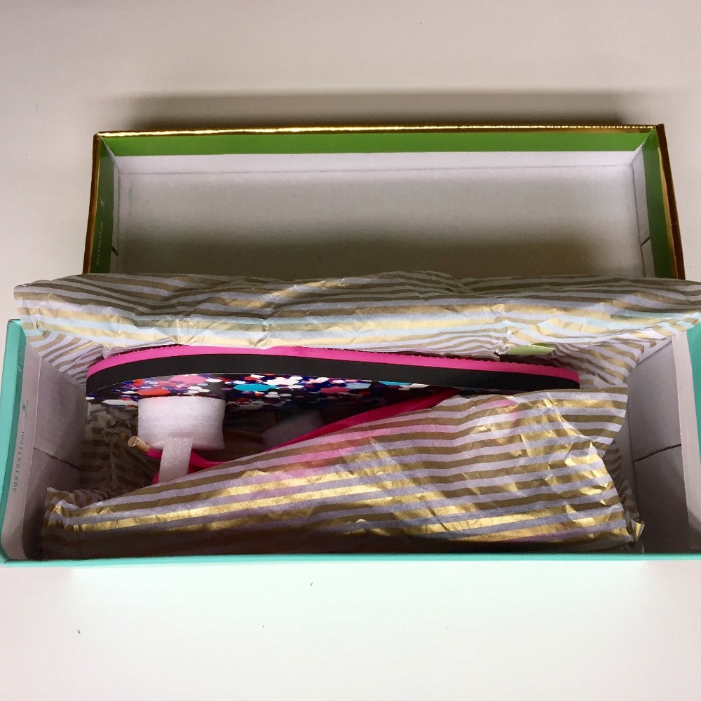 LAST ONE! Kate Spade Nova Cabaret Pink Flip Flops - Picture 6 of 7